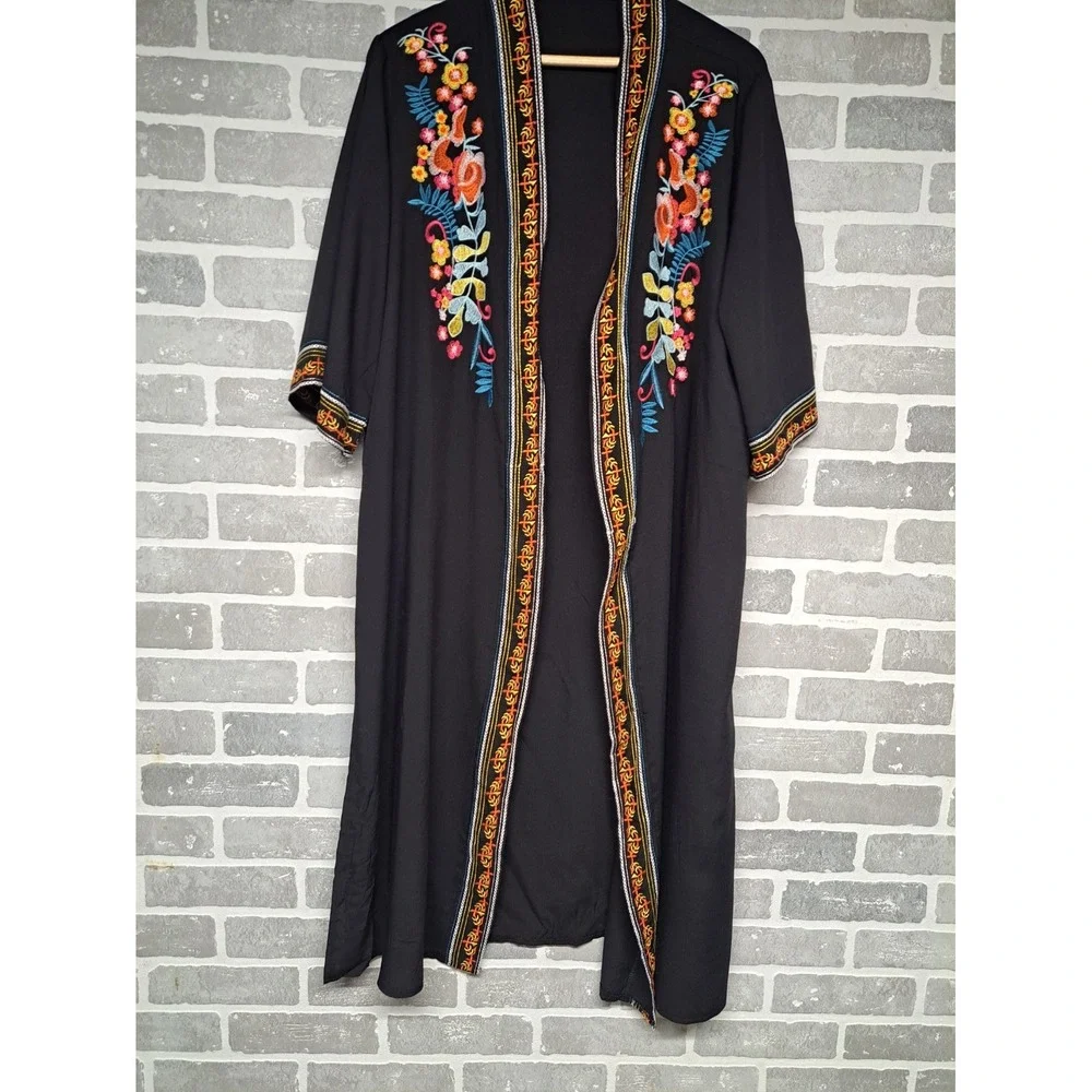 Womens Loose Kimono Cardigan‎ One Size Beach Kaftan Dress Long Bikini Swimsuit